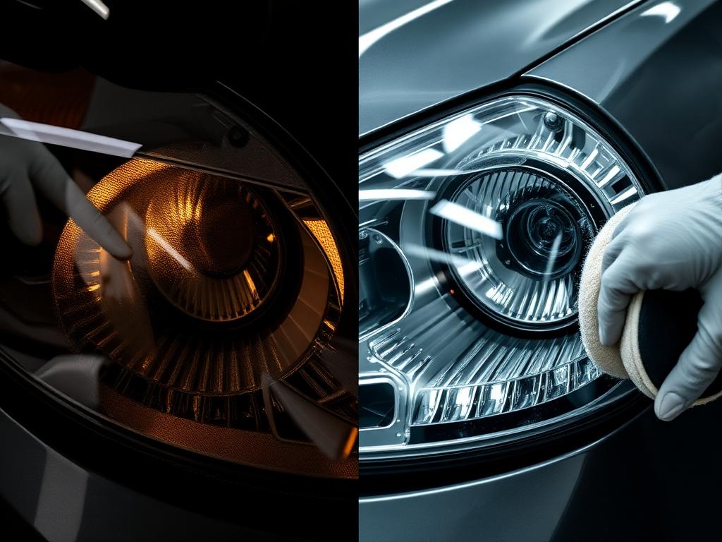 Headlight Restoration - Noble Detailing in Des Moines, IA
